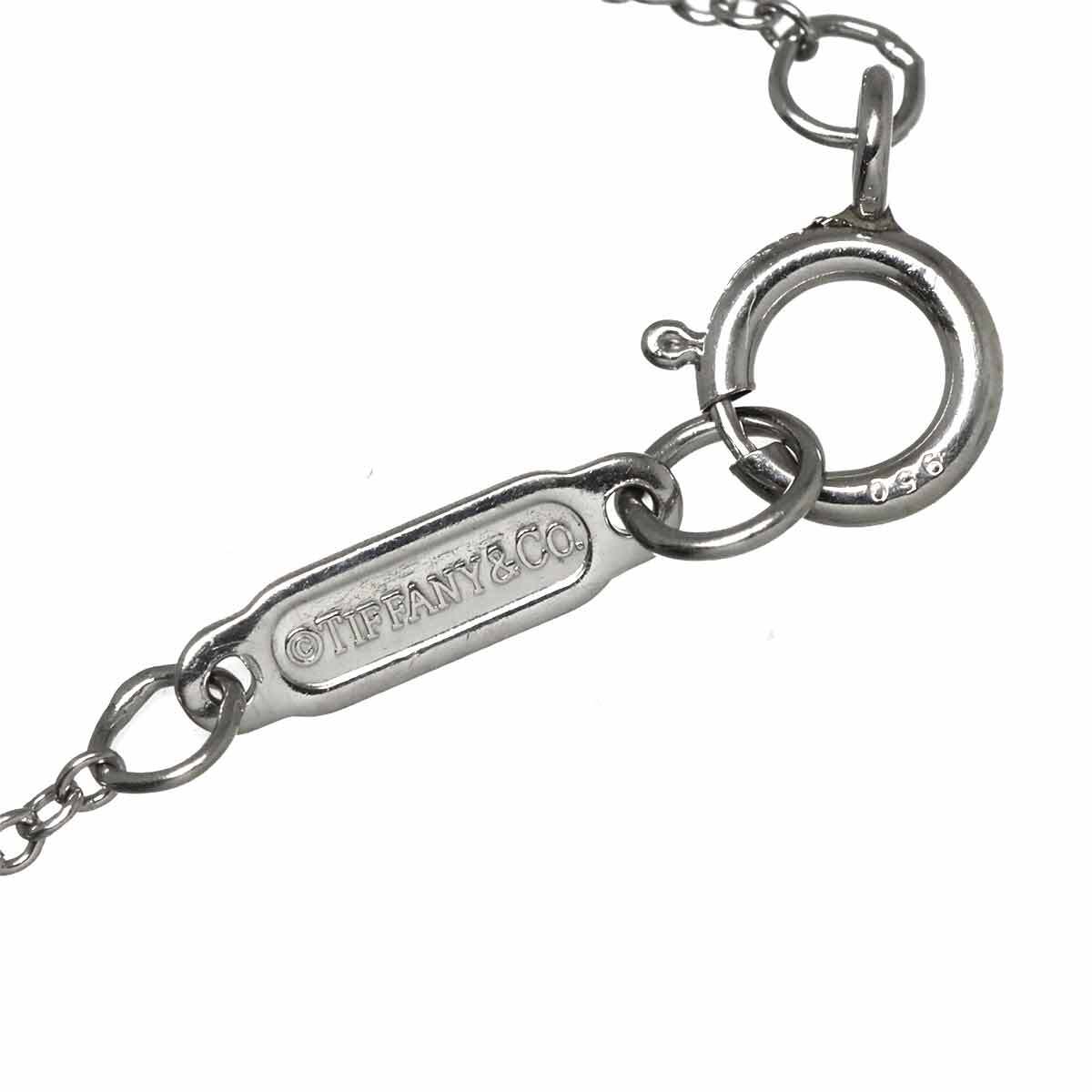 ティファニー TIFFANY&CO. ソリティア ダイヤ 0.23ct H/VVS1/EX ネックレス 42cm Pt プラチナ Necklace【鑑定書付き】 90300711_画像5