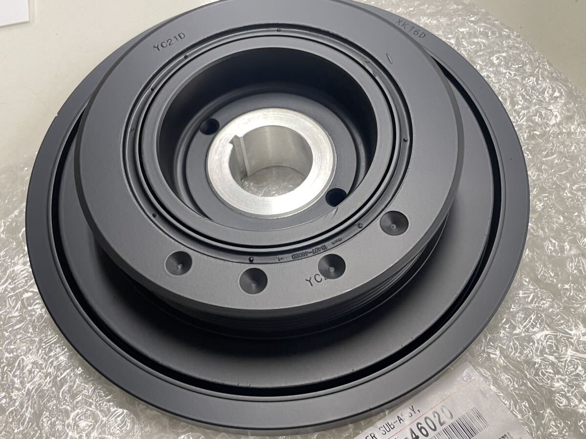1JZ-GTE/1JZ-GE 2JZ-GTE/2JZ-GE トヨタ純正クランクプーリー　品番13407-46020　　JZX100/JZA80/JZS147/JZS161等_画像2