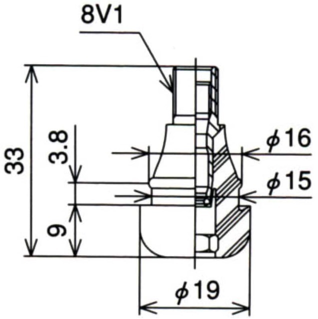 〇太平洋工業　エアバルブ　TR412　4個セット　 　ゴムバルブ/ショートバルブ/スナップインバルブ/_画像2