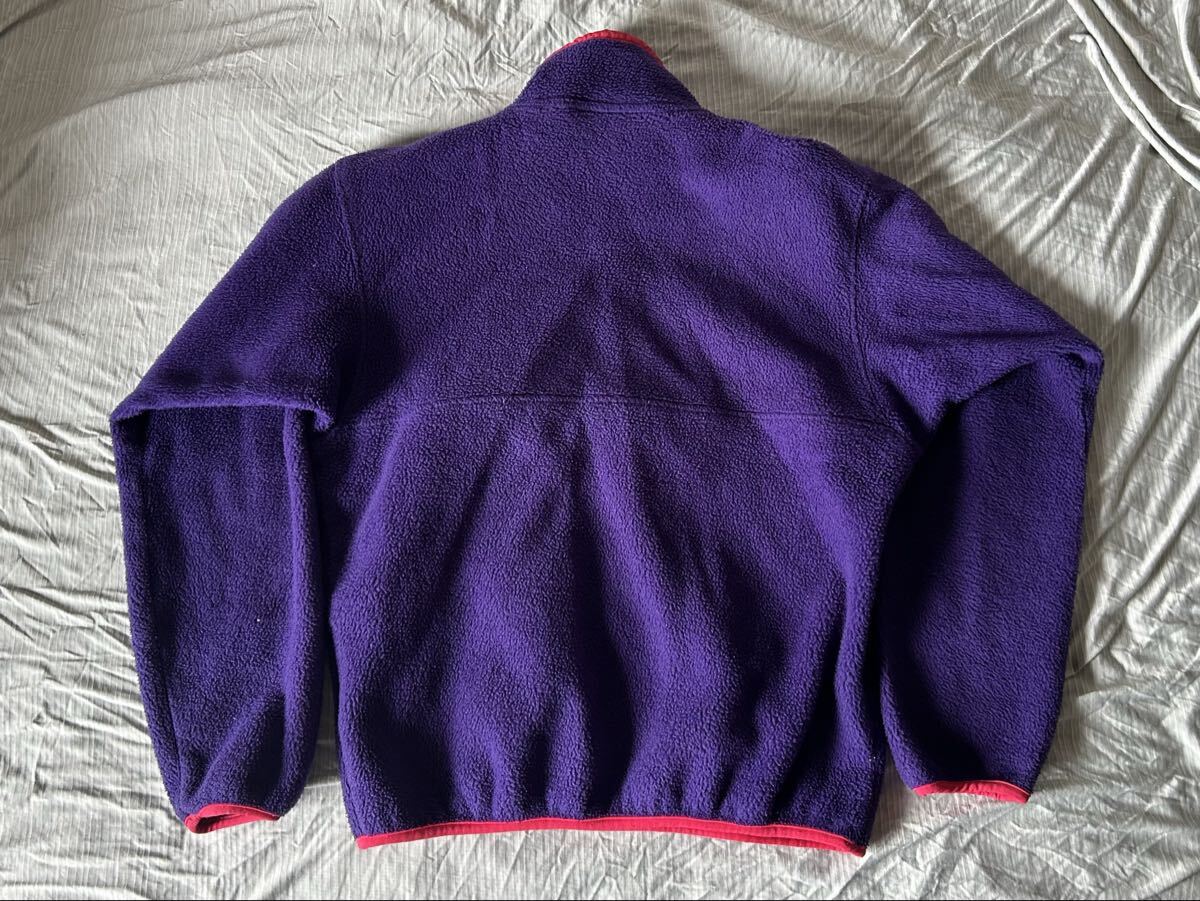 パタゴニア　 スナップT シンチラ Patagonia フリース　エッグプラント_画像3