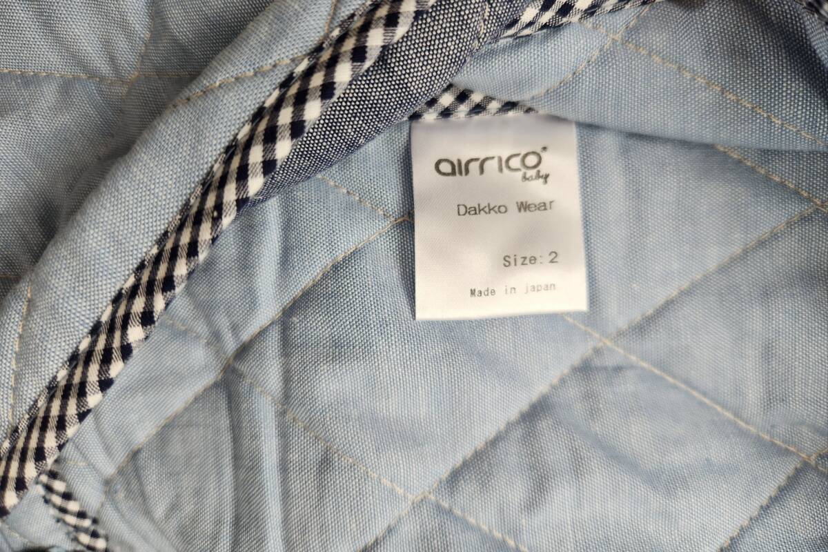 助産師が薦める魔法の抱っこ紐【エアリコ】抱っこ紐/サイズ2/_画像6