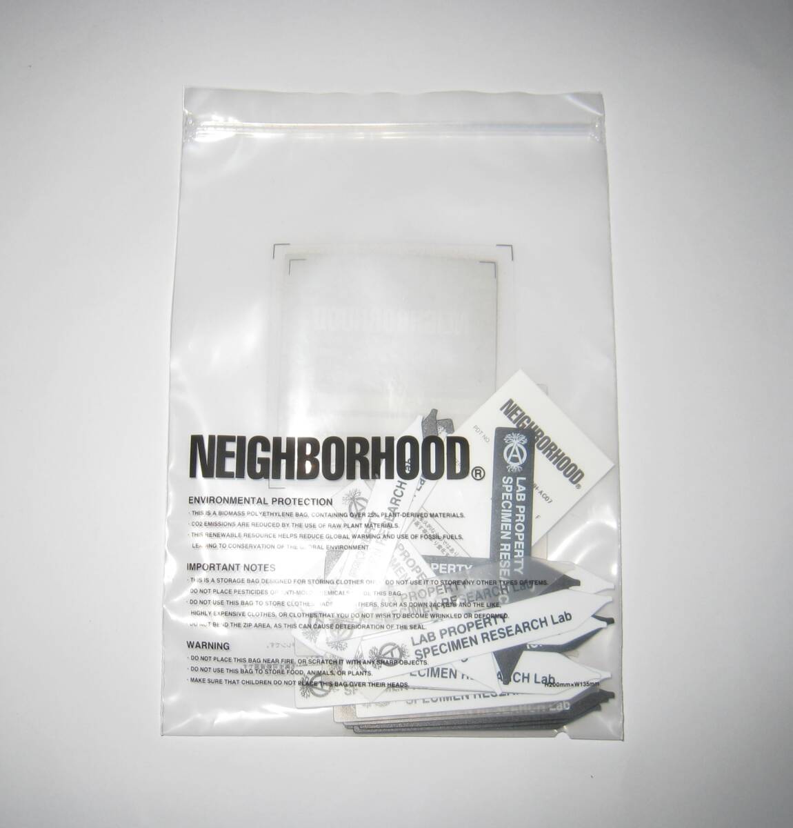  NEIGHBORHOOD SRL TAG 231MYNH-AC07 / ネイバーフッド タグ ラベル 新品 30本セット 観葉植物 アガベ パキプス_画像6