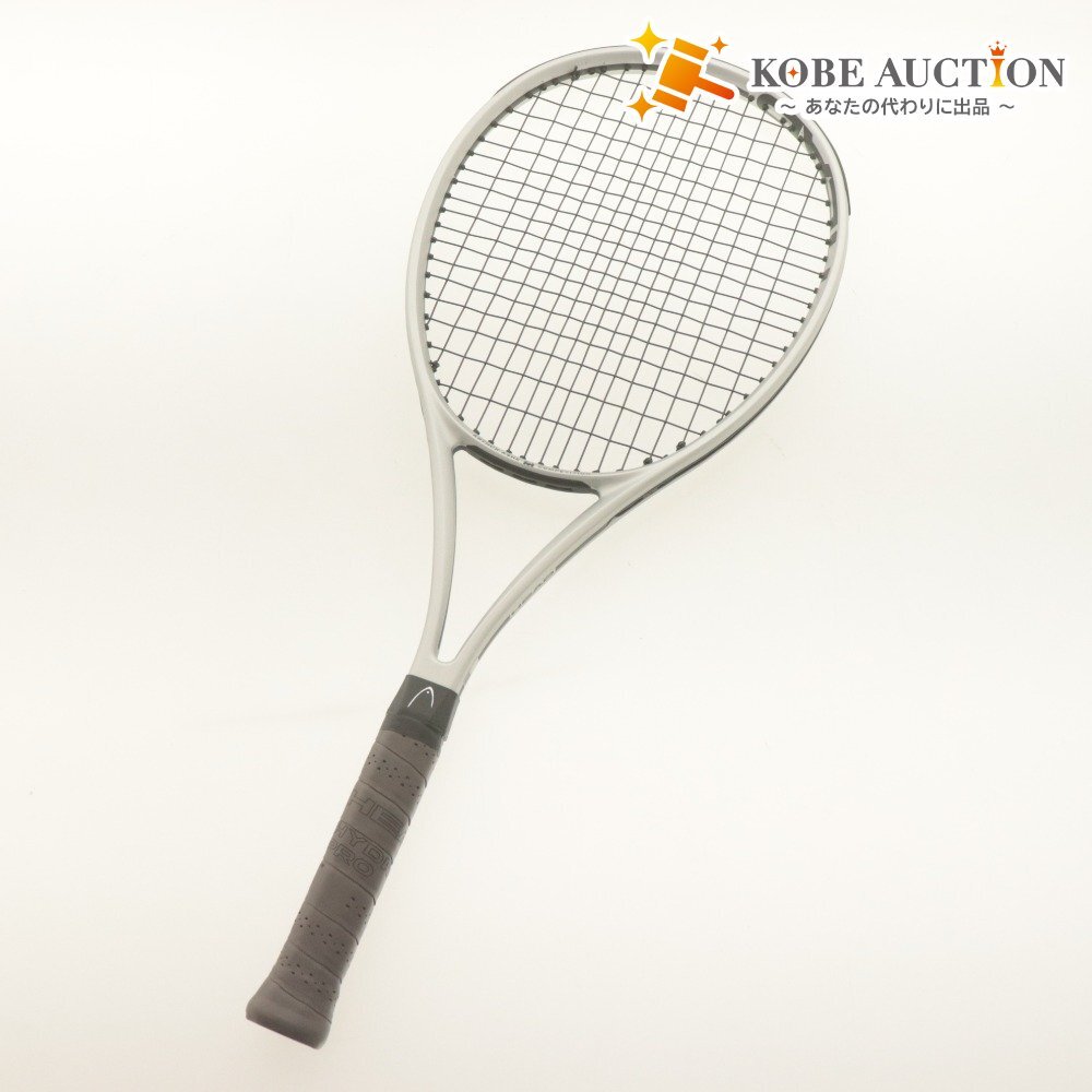 ■ HEAD 硬式テニスラケット BOOM MP アーサーアッシュコンペティション 2025年限定モデル 100インチ 295g G2 全長68.5cm グレー 袋付き_画像1