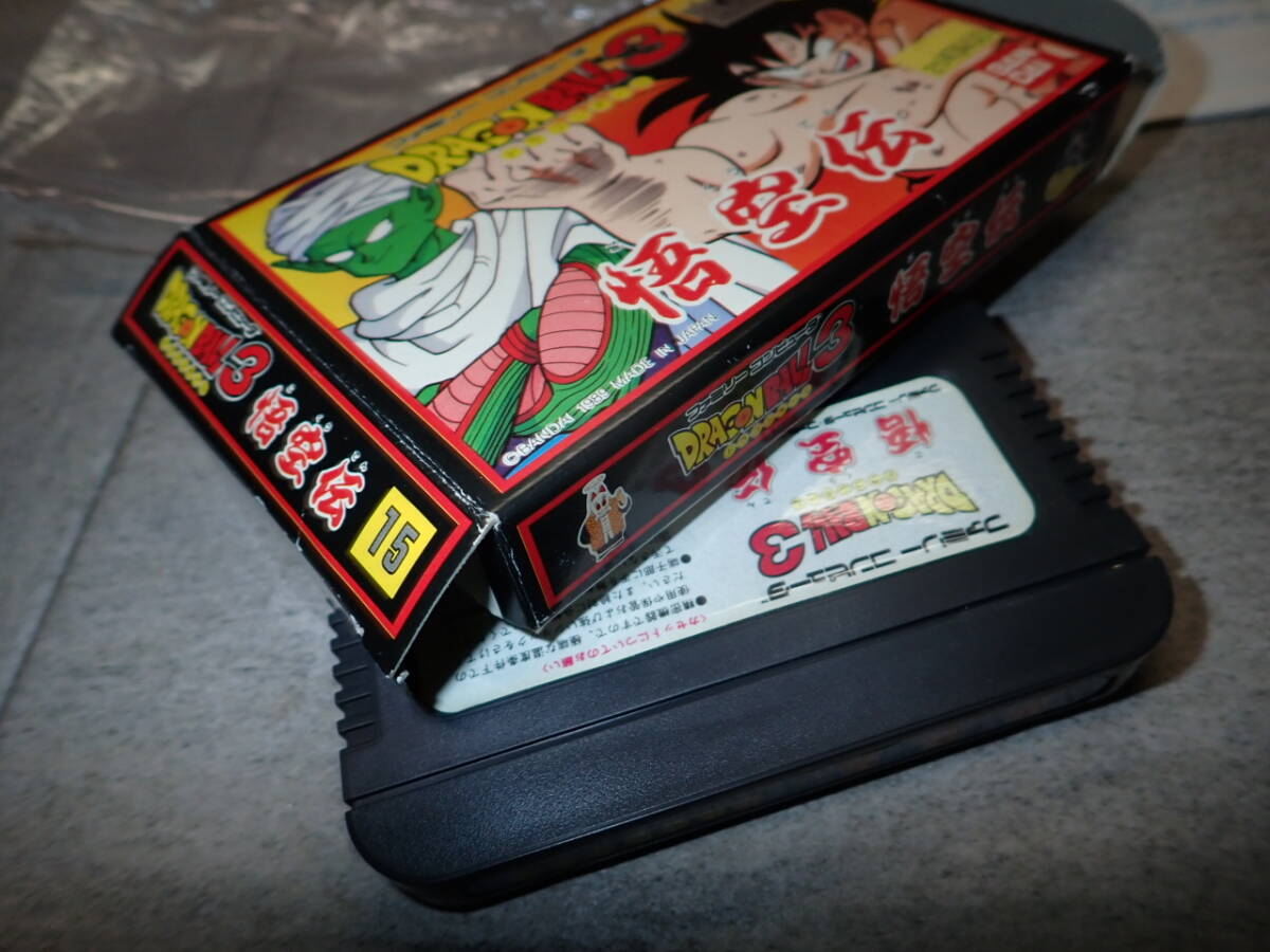 ドラゴンボール3 悟空伝 FC 箱 説明書付き ファミコン G00/F3907_画像7