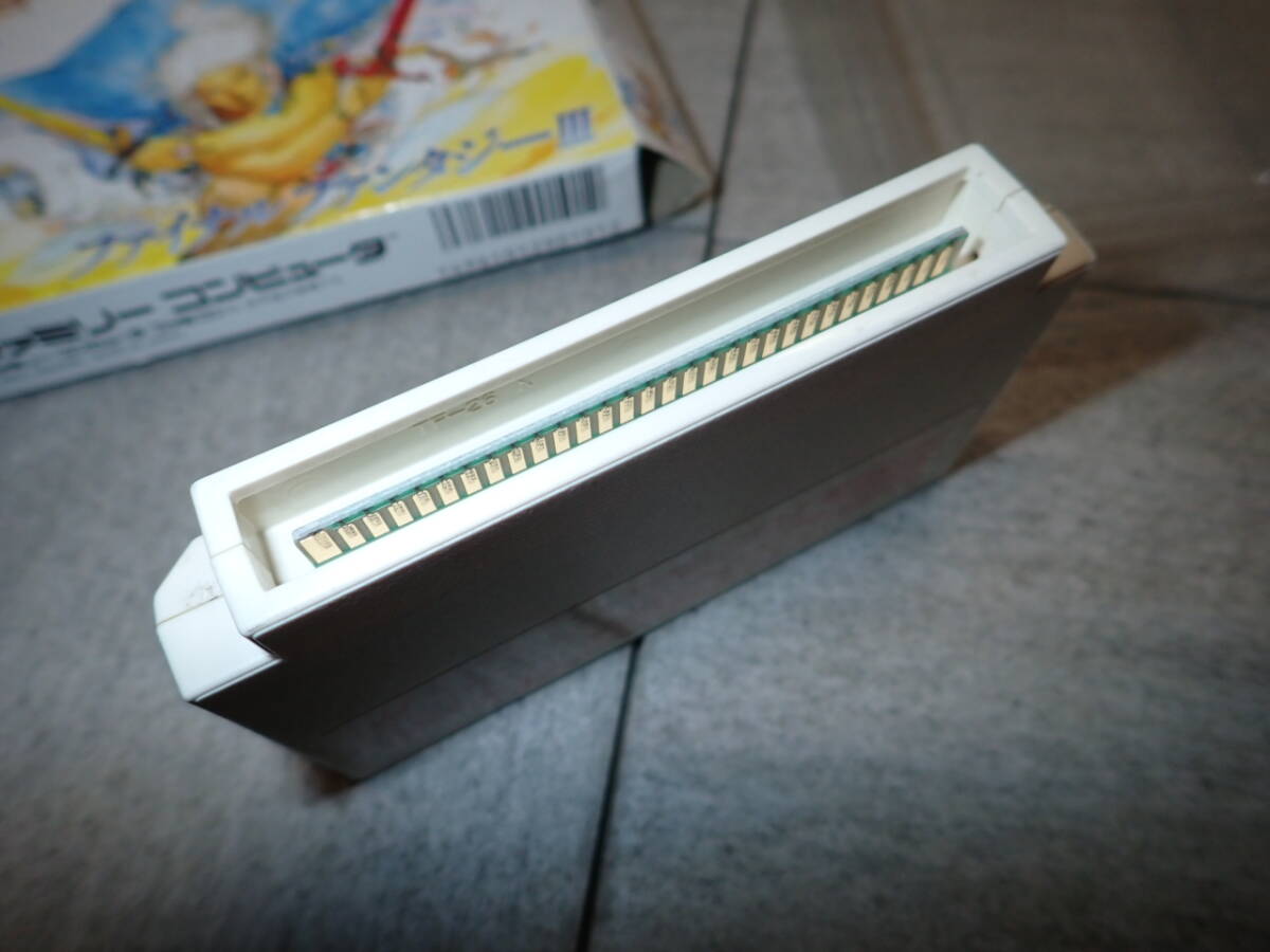 ファイナルファンタジー 3 Ⅲ FC FF 箱 付き ファミコン G00/F3916_画像4