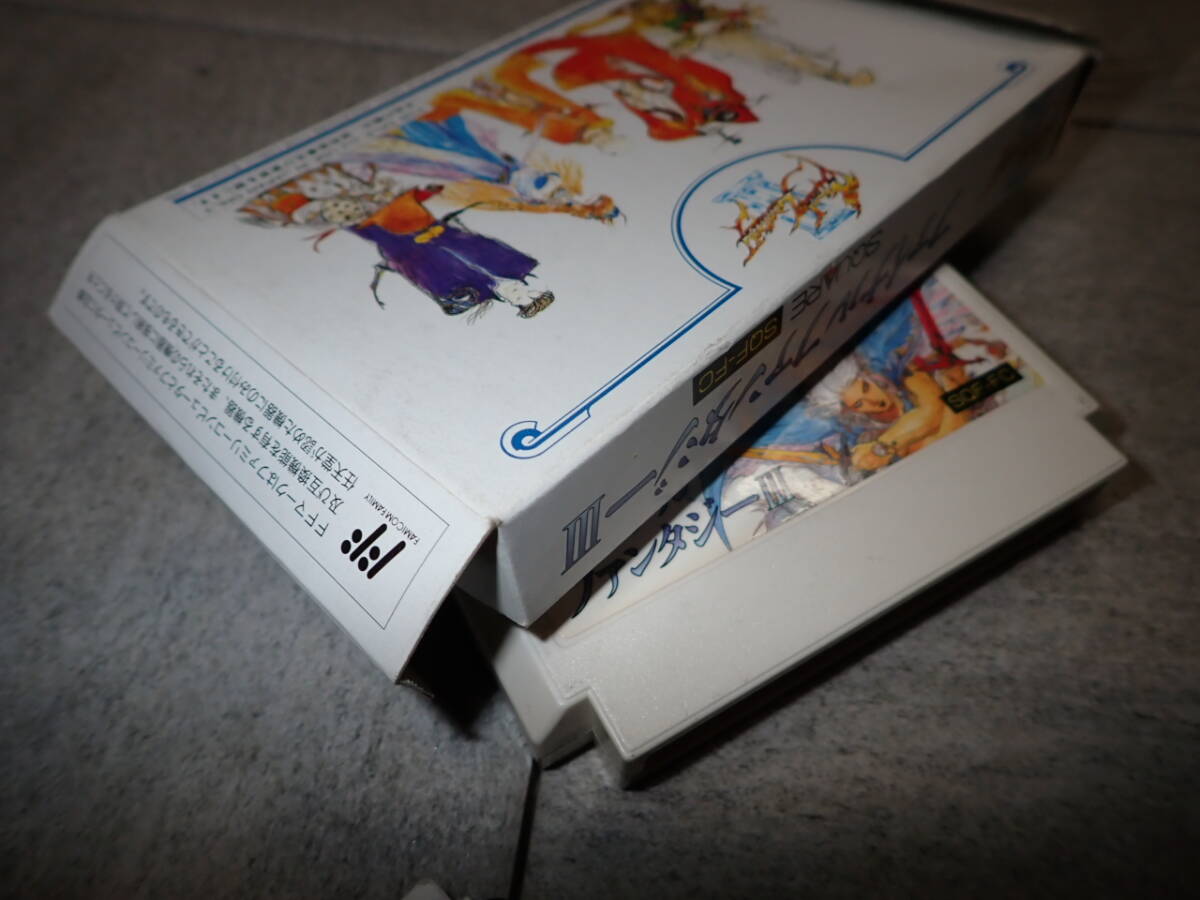 ファイナルファンタジー 3 Ⅲ FC FF 箱 付き ファミコン G00/F3916_画像8