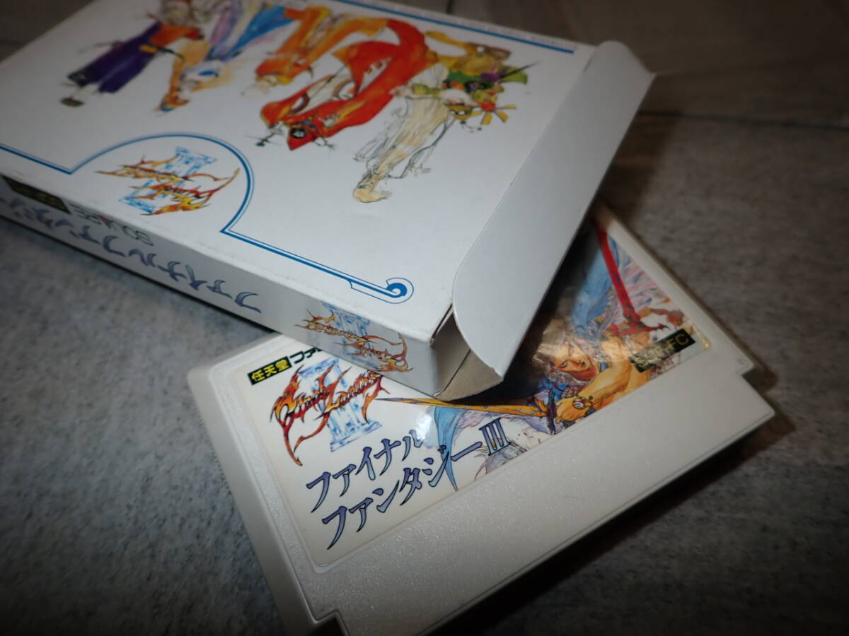 ファイナルファンタジー 3 Ⅲ FC FF 箱 付き ファミコン G00/F3916_画像6