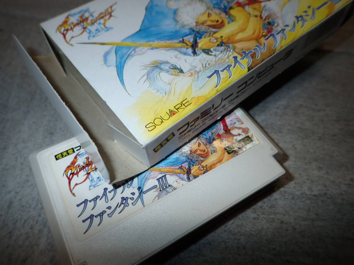 ファイナルファンタジー 3 Ⅲ FC FF 箱 付き ファミコン G00/F3916_画像5