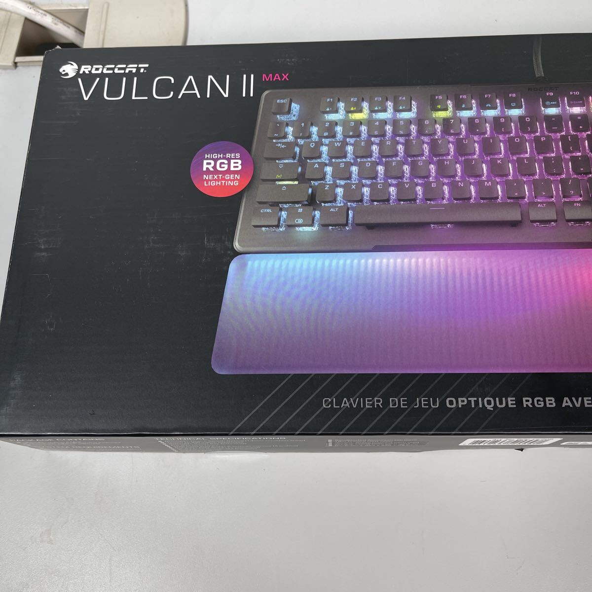 ROCCAT VULCAN II Max ゲーミングキーボード ブラック 日本語配列 有線 ROC-12-009_画像3