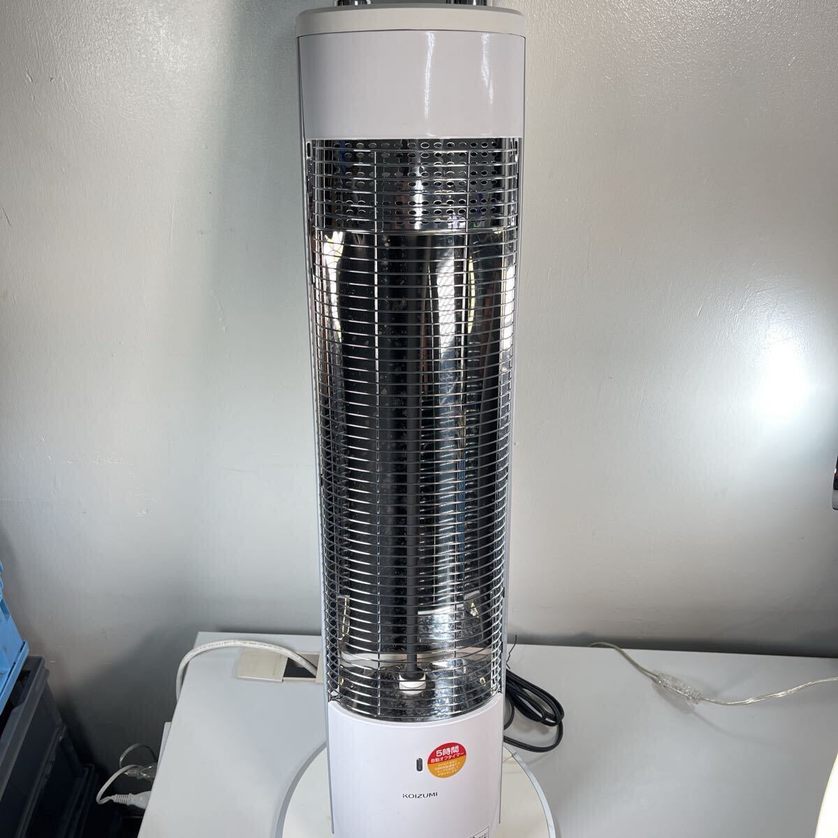 KOIZUMI コイズミ 遠赤外線ストーブ 暖房器具 KSS-0871 現状品 通電確認済 MNL-724_画像1