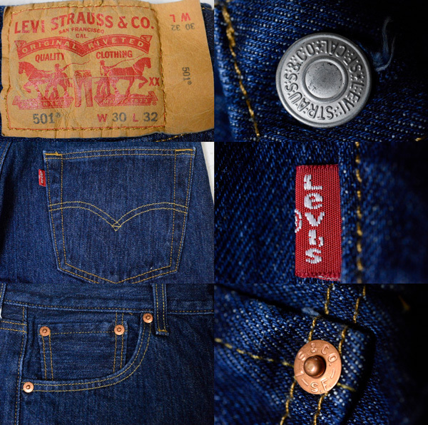 W30 米国限定版 リーバイス501XX （00501-0115）股下79cm_画像4