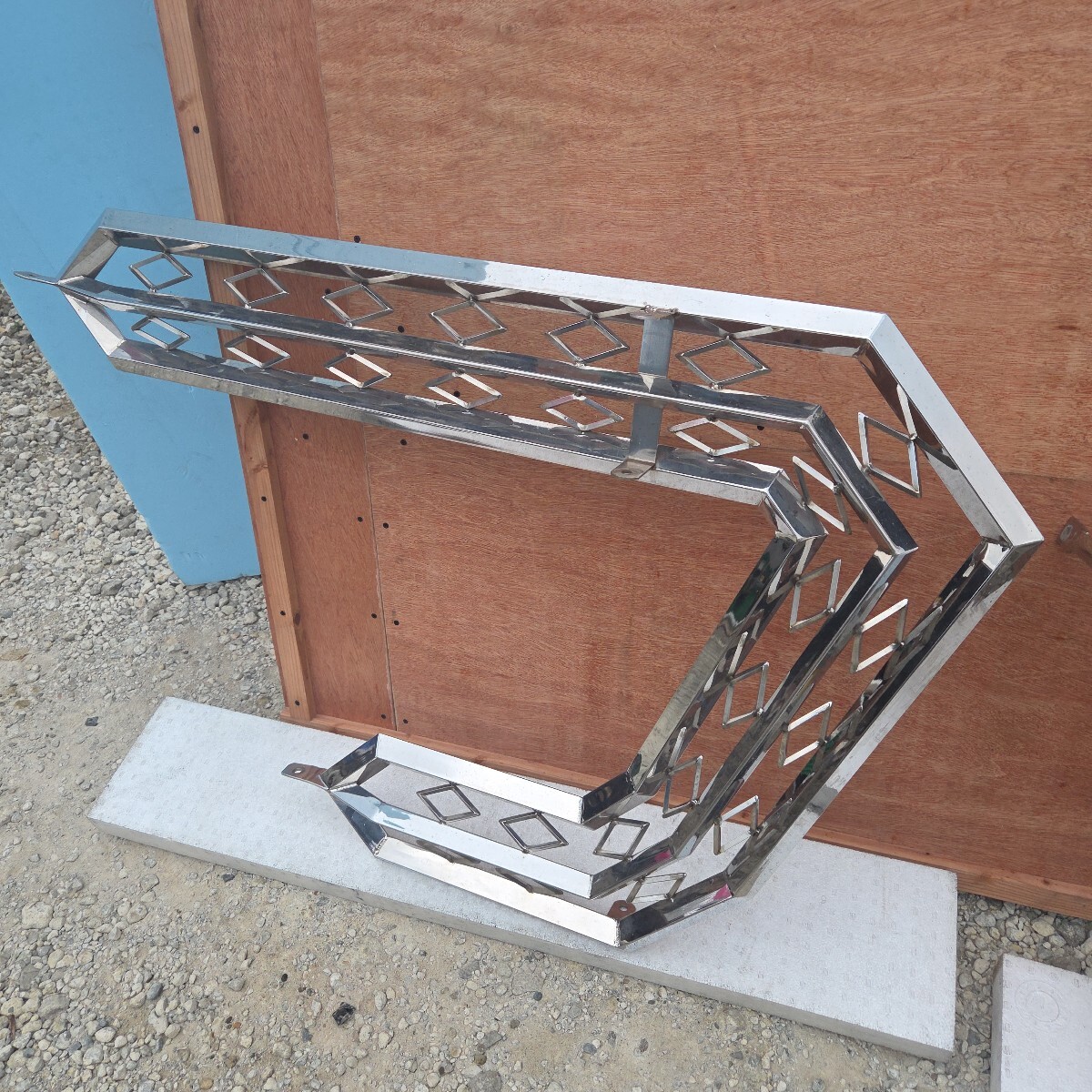 ★ド派手★ガンダム系★ ミラーステー ステンレス デコトラ_画像2