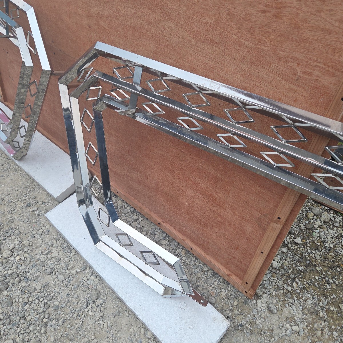 ★ド派手★ガンダム系★ ミラーステー ステンレス デコトラ_画像3