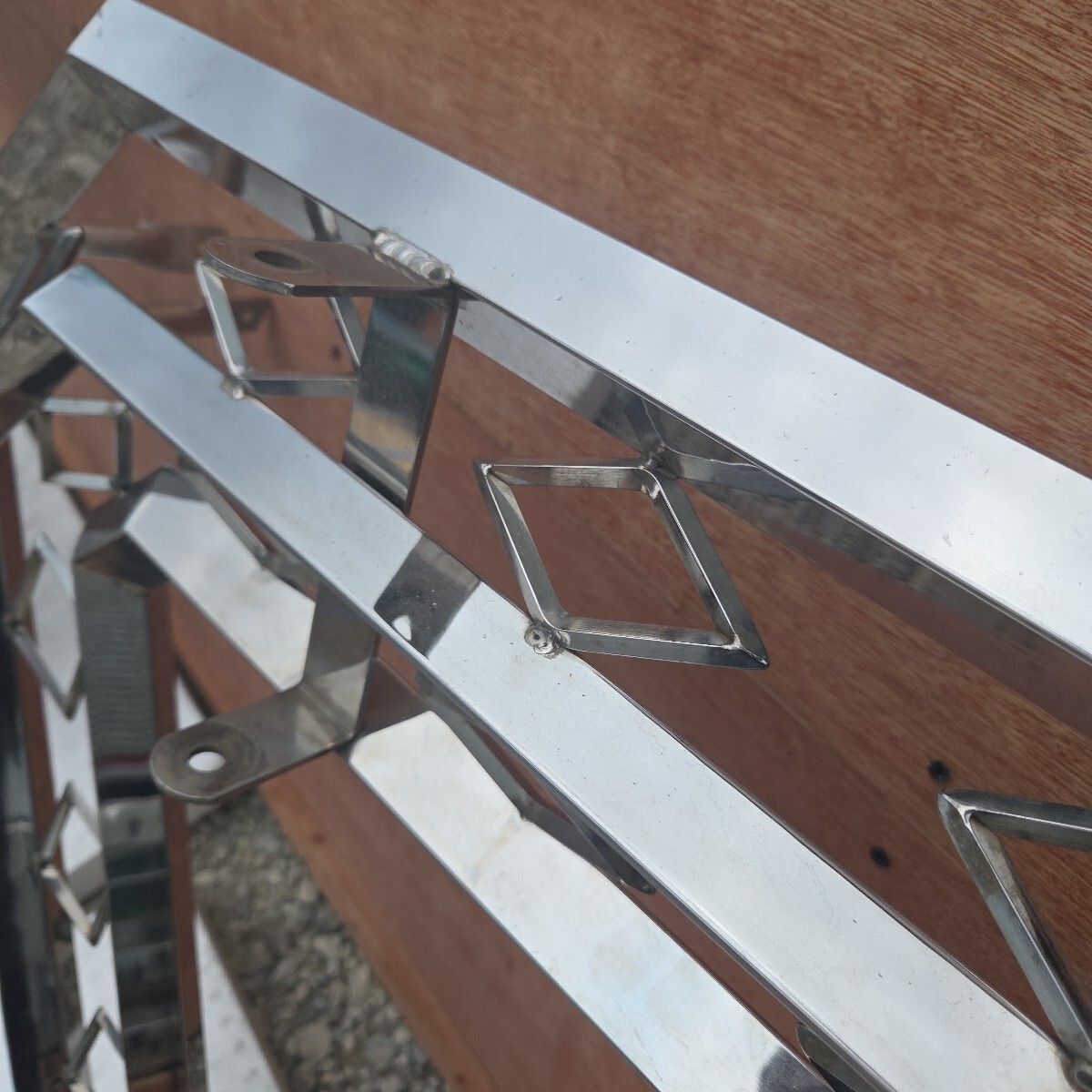 ★ド派手★ガンダム系★ ミラーステー ステンレス デコトラ_画像4