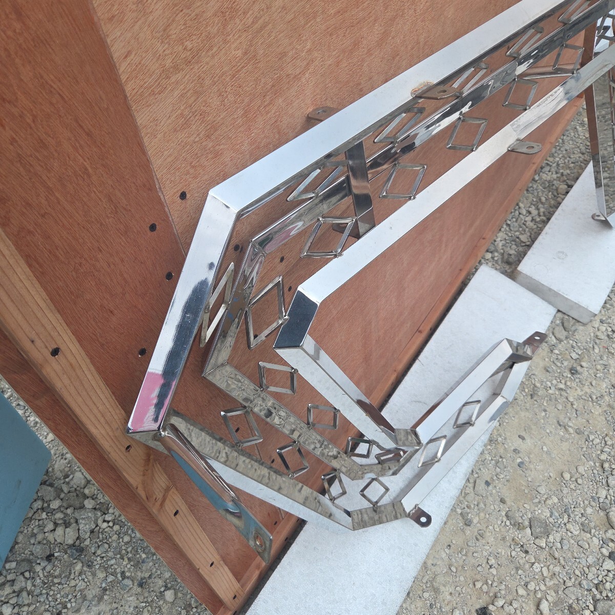 ★ド派手★ガンダム系★ ミラーステー ステンレス デコトラ_画像5