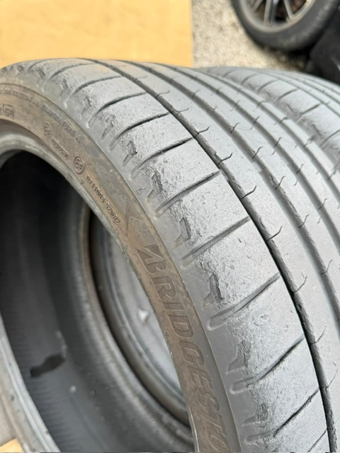 中古タイヤ2本セット 225/40/18 BRIDGESTONE POTENZA 2022年製 中古タイヤ2本セット 225/40/18 BRIDGESTONE POTENZA 2022年製_画像9