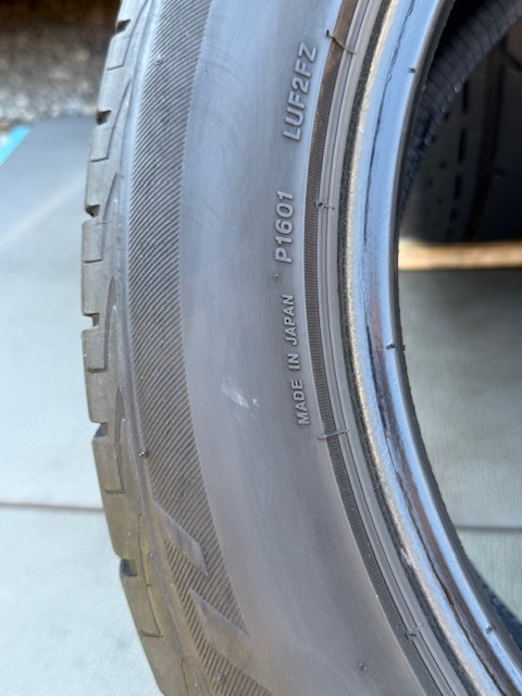 中古タイヤ4本セット 235/50/18 BRIDGESTONE LUFT RV 中古タイヤ4本セット 235/50/18 BRIDGESTONE LUFT RV 2023年製_画像9
