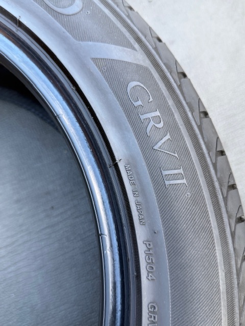 中古タイヤ2本セット 235/50/18 レグノ（ブリヂストン）良好な状態のタイヤ235/50/18 レグノ（ブリヂストン）良好な状態のタイヤ 2021年製_画像8
