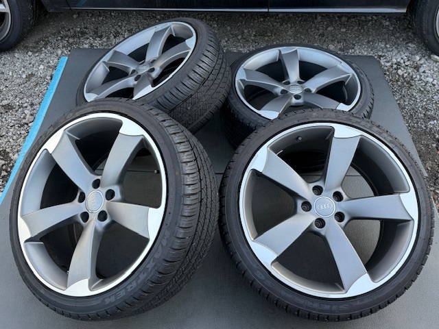 AUDI Q3 RS、A4、A5、A6、A7、A8、Q5、RS4、RS6、S4、S6、TT用純正20インチホイール＆タイヤ 255/35/20 9J+37 PCD112_画像8