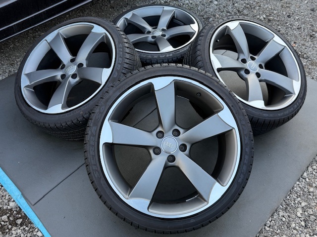 AUDI Q3 RS、A4、A5、A6、A7、A8、Q5、RS4、RS6、S4、S6、TT用純正20インチホイール＆タイヤ 255/35/20 9J+37 PCD112_画像9