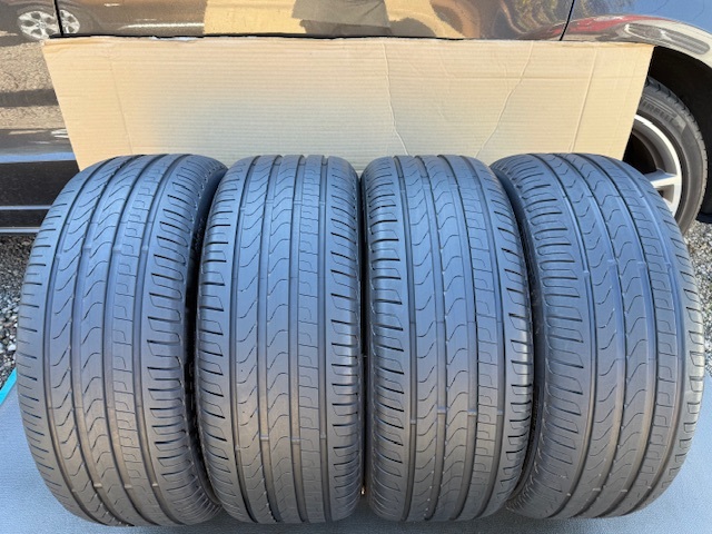 中古タイヤ4本セット 245/45/18 PIRELLI CintuRato P7 中古タイヤ4本セット 245/45/18 PIRELLI CintuRato P7 2023年製_画像2