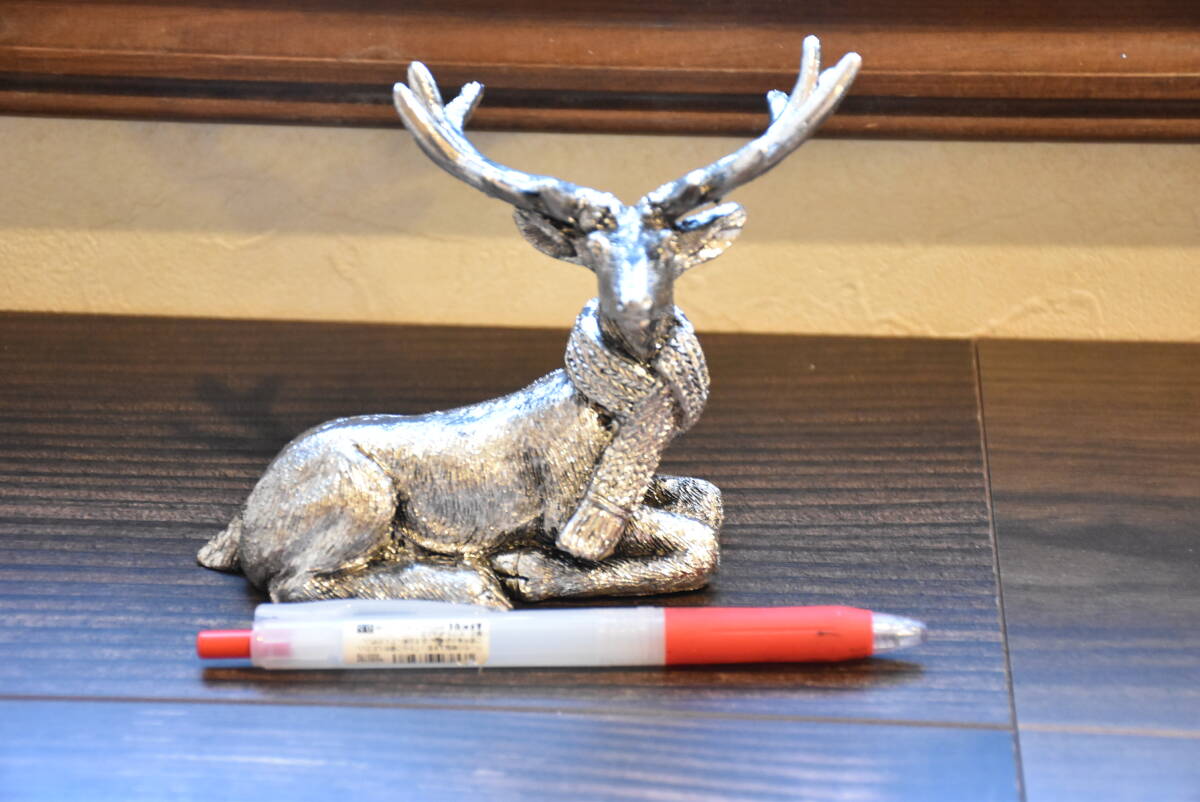 PAY4・HA9*シルバー*フォレスト*ディアー*トナカイ*オブジェ*アンティーク調*シャビ―シック*クラシック*飾り*ハルモニア*置物*小物*鹿_画像8