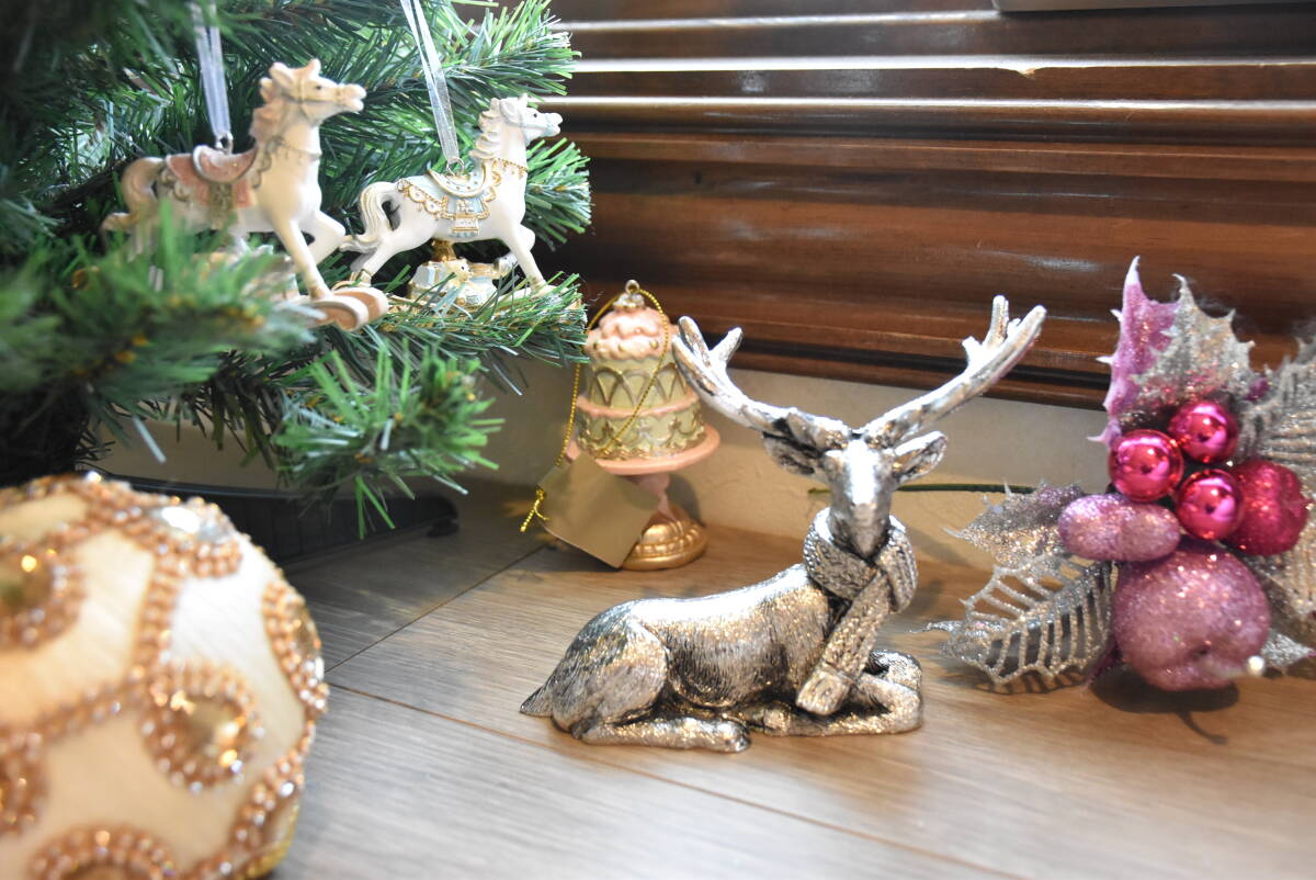 PAY4・HA9*シルバー*フォレスト*ディアー*トナカイ*オブジェ*アンティーク調*シャビ―シック*クラシック*飾り*ハルモニア*置物*小物*鹿_画像10