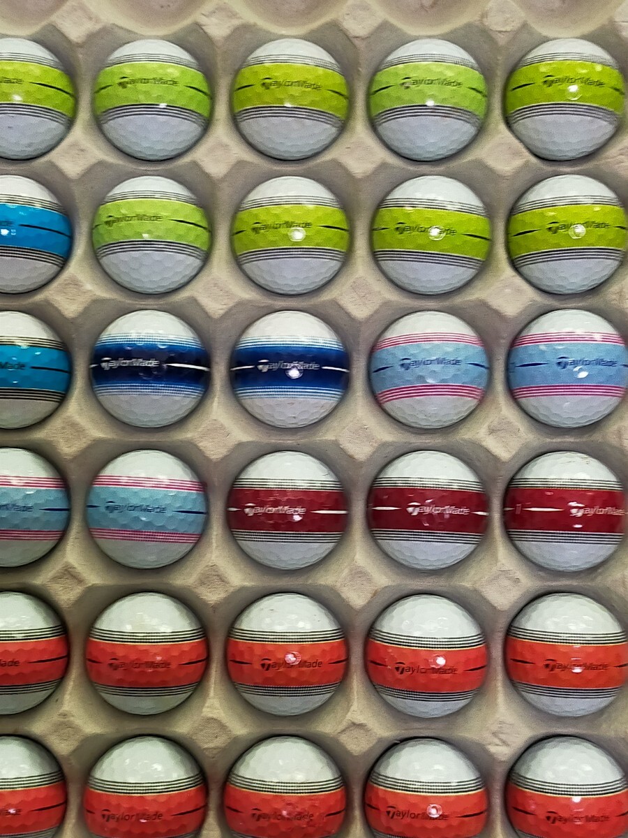 テーラーメイド ツアーレスポンス カラー混合 30個_画像1