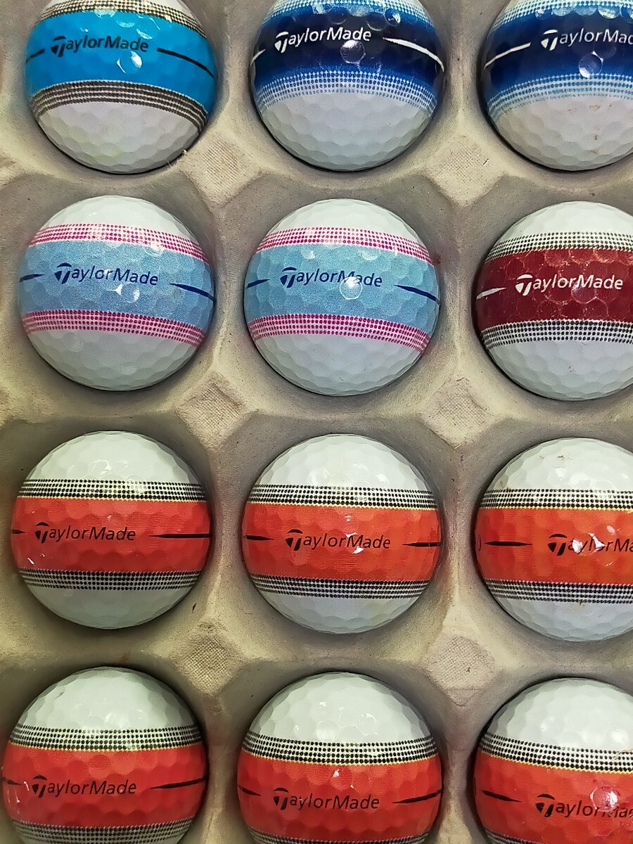 テーラーメイド ツアーレスポンス カラー混合 30個_画像4