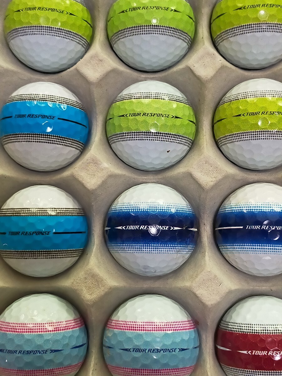 テーラーメイド ツアーレスポンス カラー混合 30個_画像7