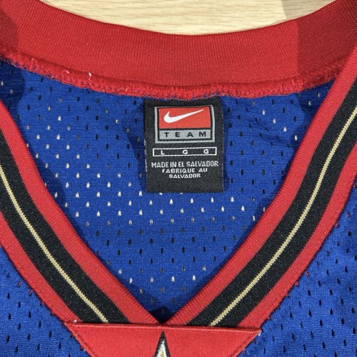 ★希少 ヴィンテージNBA 76ers IVERSON アレン・アイバーソン ユニフォーム Lサイズ_画像2