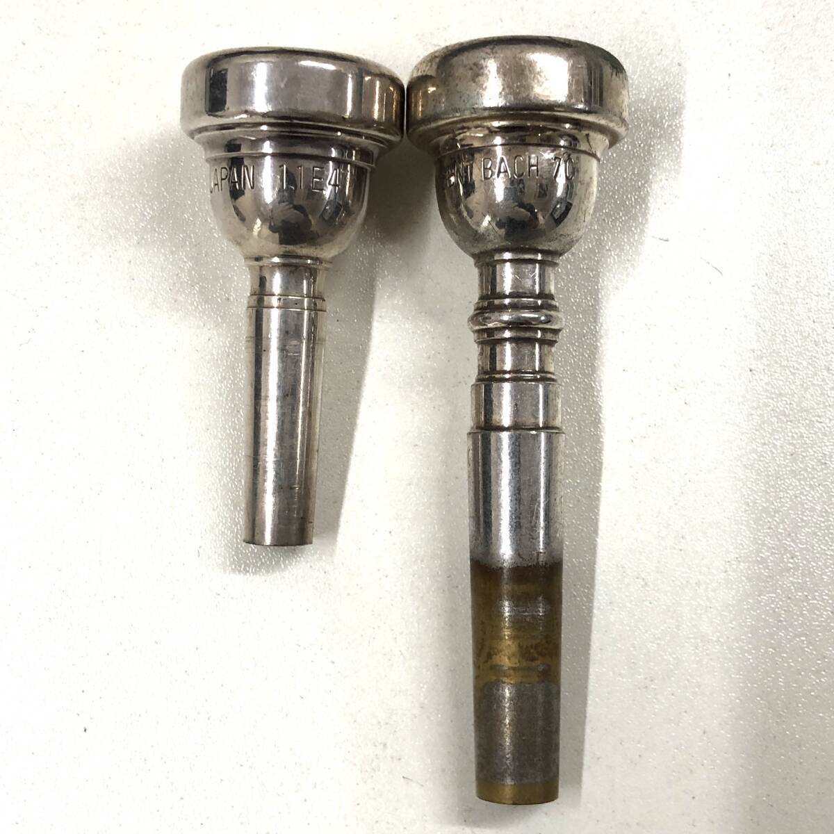 TY2804■【動作未確認】YAMAHA ヤマハ トランペット YTR 4335G C30534 マウスピース 2点 ノースフェイス ハードケース付き 管楽器_画像8