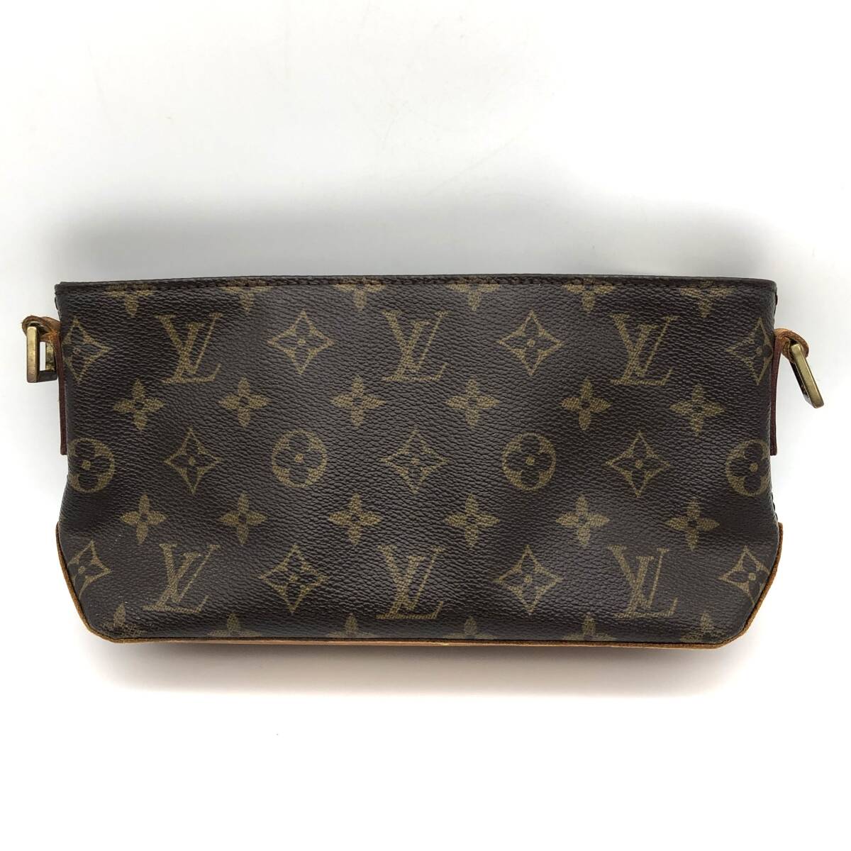 TY2809■LOUIS VUITTON ルイヴィトン モノグラム トロター AR1020 ショルダーバッグ ブラウン ※ショルダー切れ_画像3