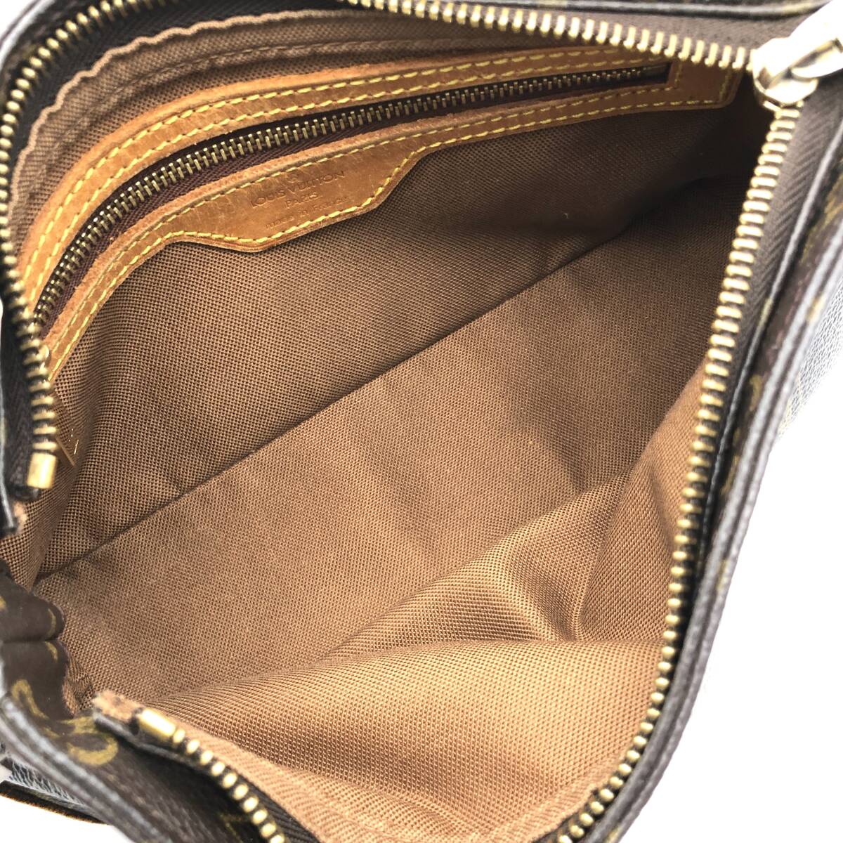 TY2809■LOUIS VUITTON ルイヴィトン モノグラム トロター AR1020 ショルダーバッグ ブラウン ※ショルダー切れ_画像5