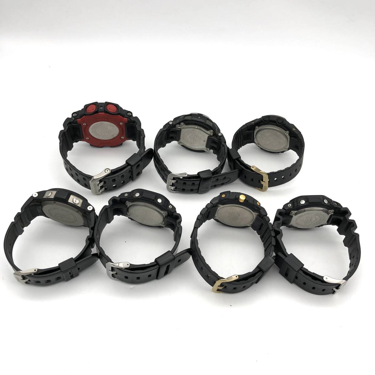 TY2814■【動作未確認・不動】CASIO カシオ 腕時計 8点 まとめ G-SHOCK G-ショック SOLAR ソーラー アナログ デジタル GXW-56 MRD-201W 他_画像10