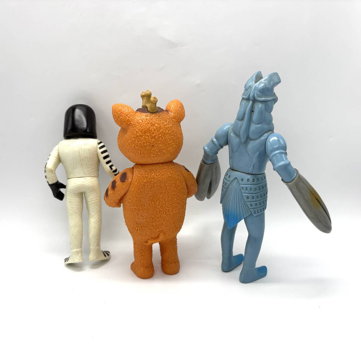 TY2885■円山プロ ウルトラマン ソフビ グラフィティ まとめ セット販売 バルタン星人 ダダ ブースカ カネゴン ピグモン 1円スタート_画像3