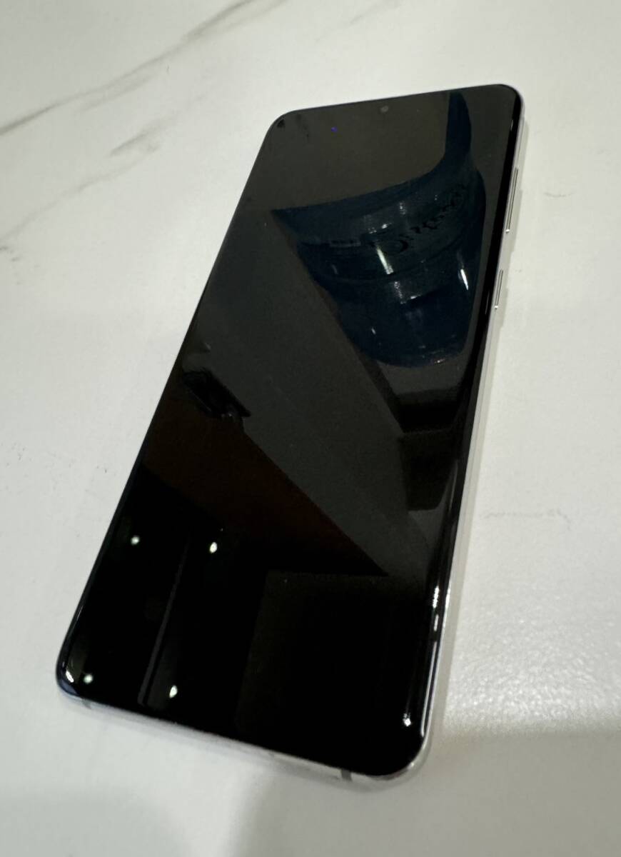 [OM0795]1 иен старт Galaxy S20 5G модель номер SCG01 Galaxy электризация проверка товар смартфон Android белый мобильный телефон au