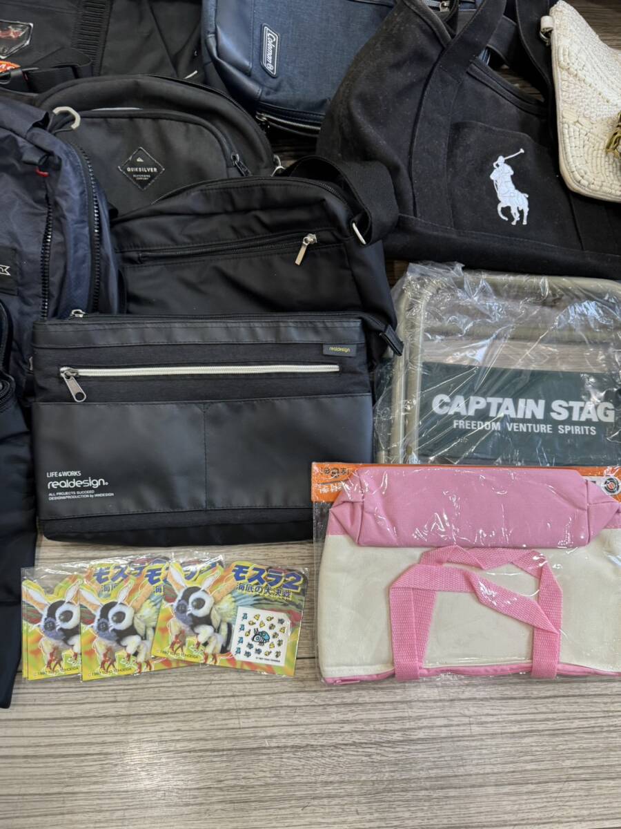 【OM0610】1円スタート バッグ大量おまとめ ビジネスバッグ ハンドバッグ ショルダーバッグ トートバッグ リュック そろばん ふとんカバー_画像9