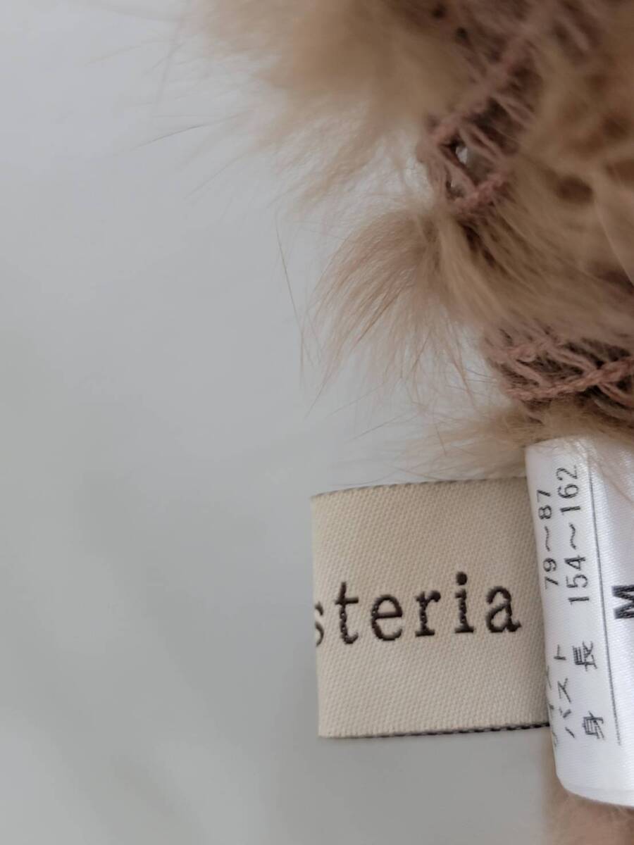 【GT0161】1円スタート 毛皮 ポンチョ ブラウン 茶色 冬 服 セール 希少 オシャレ ファッション ラビット レディース 絹 _画像5