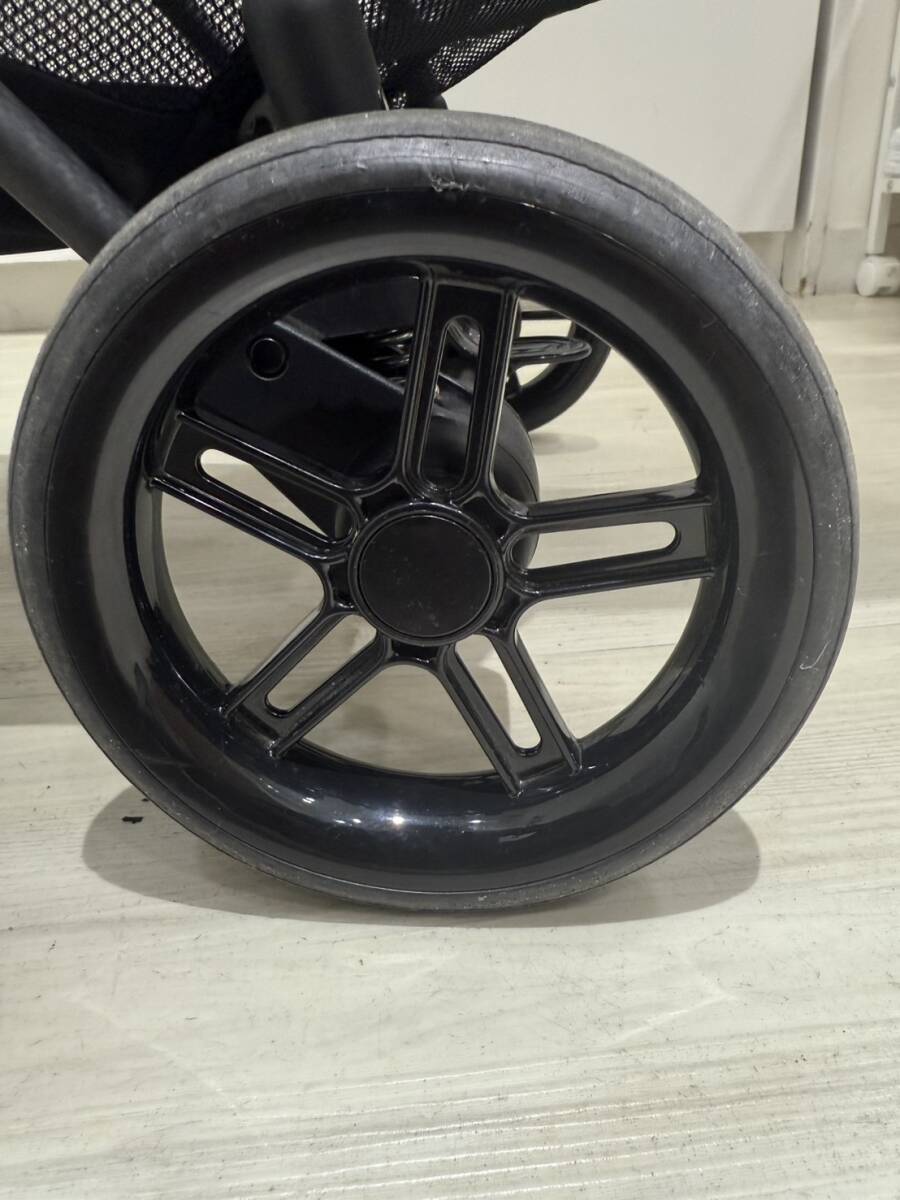 【GT0157】1円スタート Cybex/サイベックス　A型ベビーカー　Melio Carbon/メリオカーボン JP B Soho Grey 子供用品 ジュニア 赤ちゃん _画像9