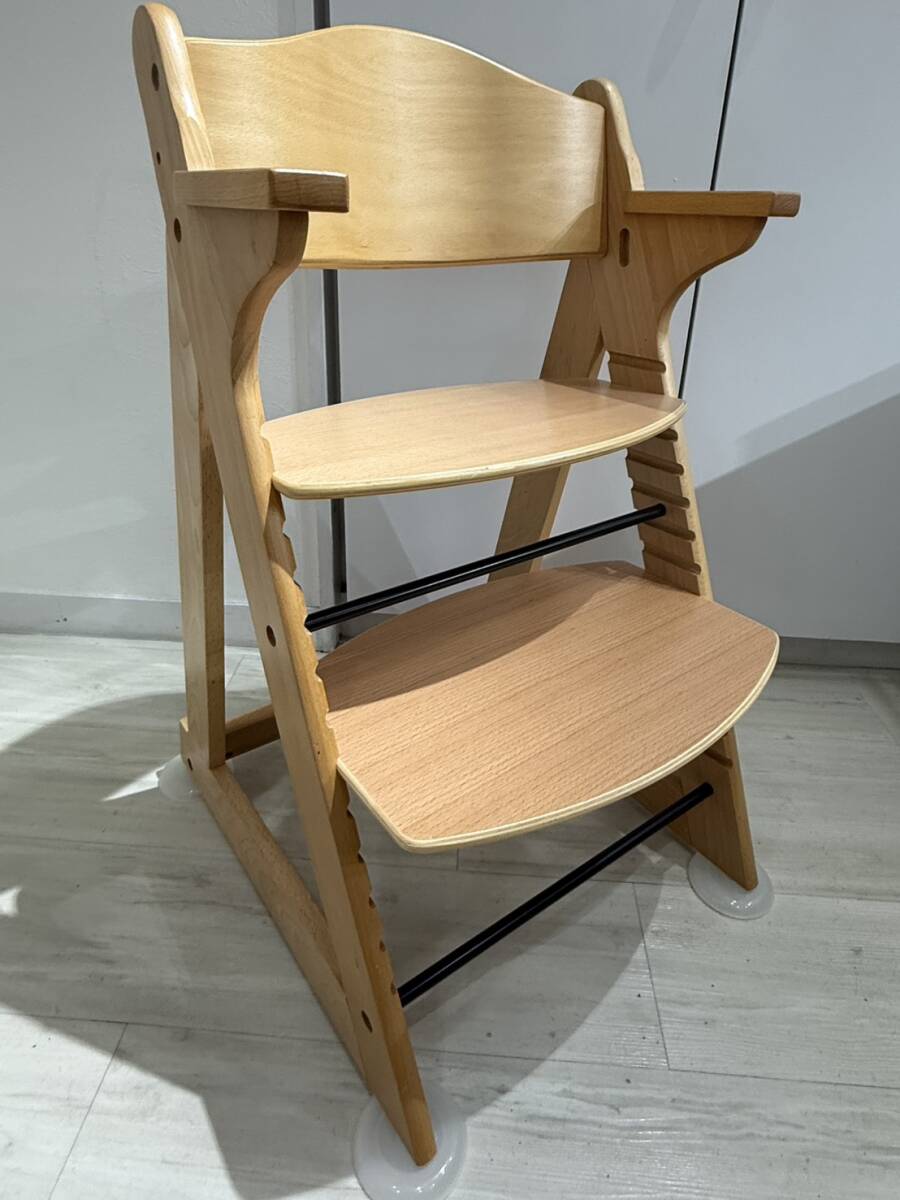 【GT0159】1円スタート KATOJI カトージ プレミアムベビーチェア ベビー用品 子育て 家族 ファミリー グッズ 食事 机 お得 セール _画像3