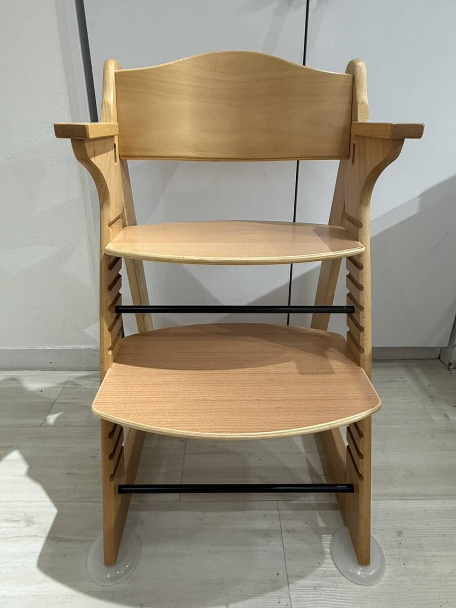 【GT0159】1円スタート KATOJI カトージ プレミアムベビーチェア ベビー用品 子育て 家族 ファミリー グッズ 食事 机 お得 セール _画像2