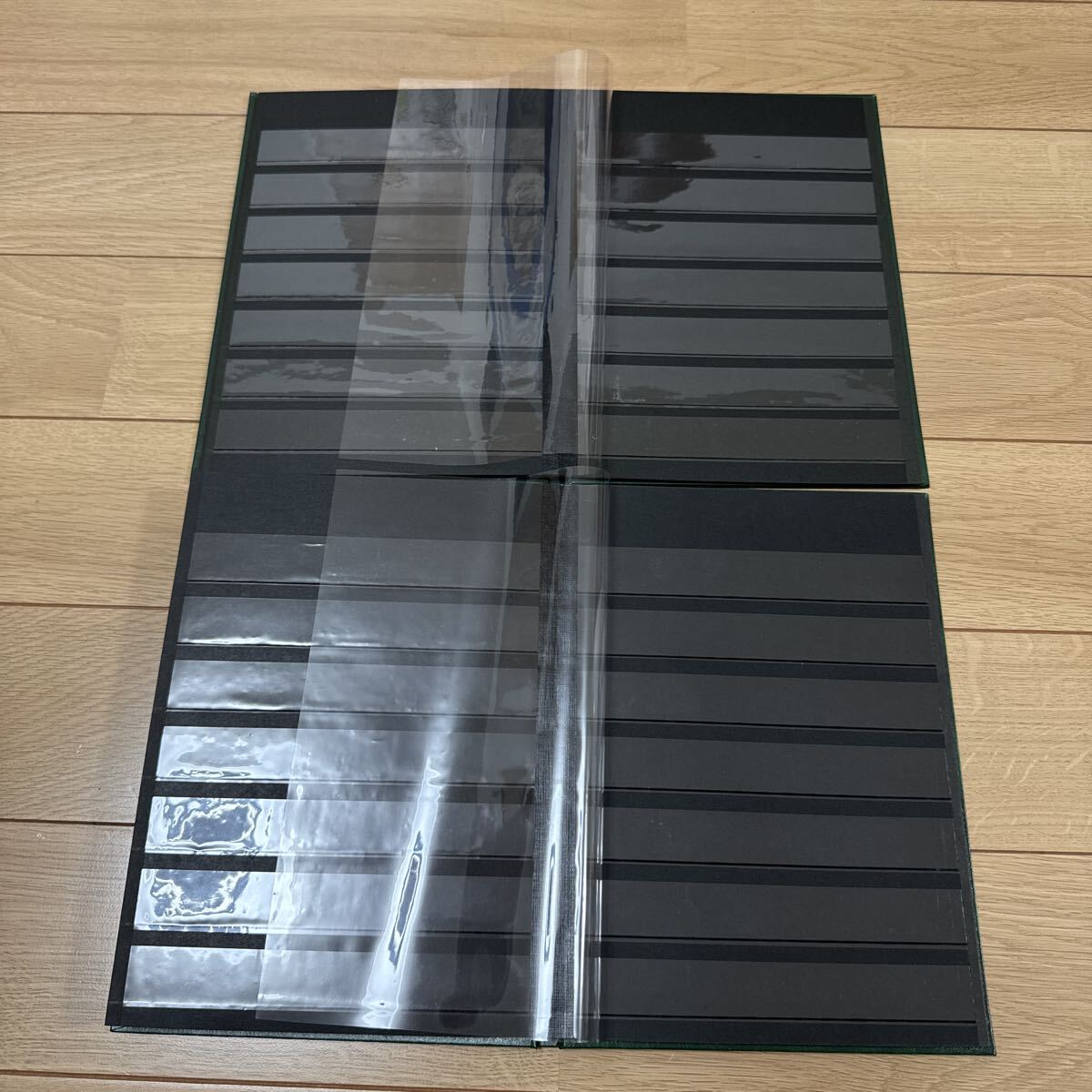  stock книжка марка место хранения для альбом te-ji-ST-30 зеленый 2 шт. суммировать картон 7 листов 14 страница 7 уровень 