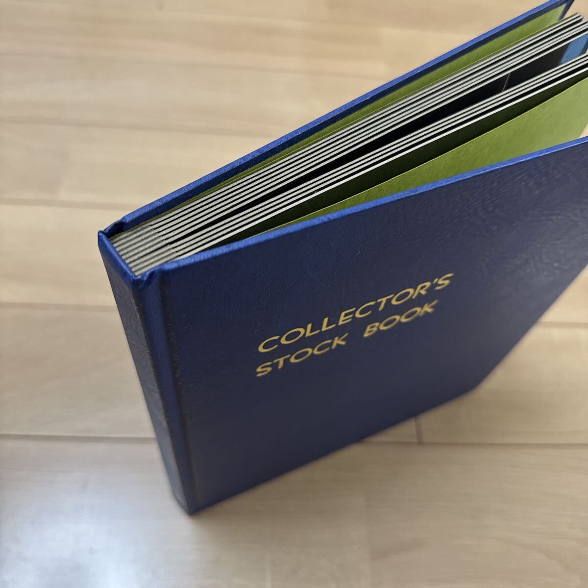  stock книжка марка место хранения для альбом синий 1 шт. картон 10 листов 20 страница 8 уровень 