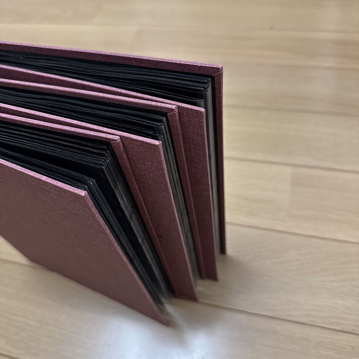  stock книжка штамп альбом марка место хранения для te-ji-SB-32 красный 3 шт. суммировать картон 12 листов 24 страница 6 уровень 