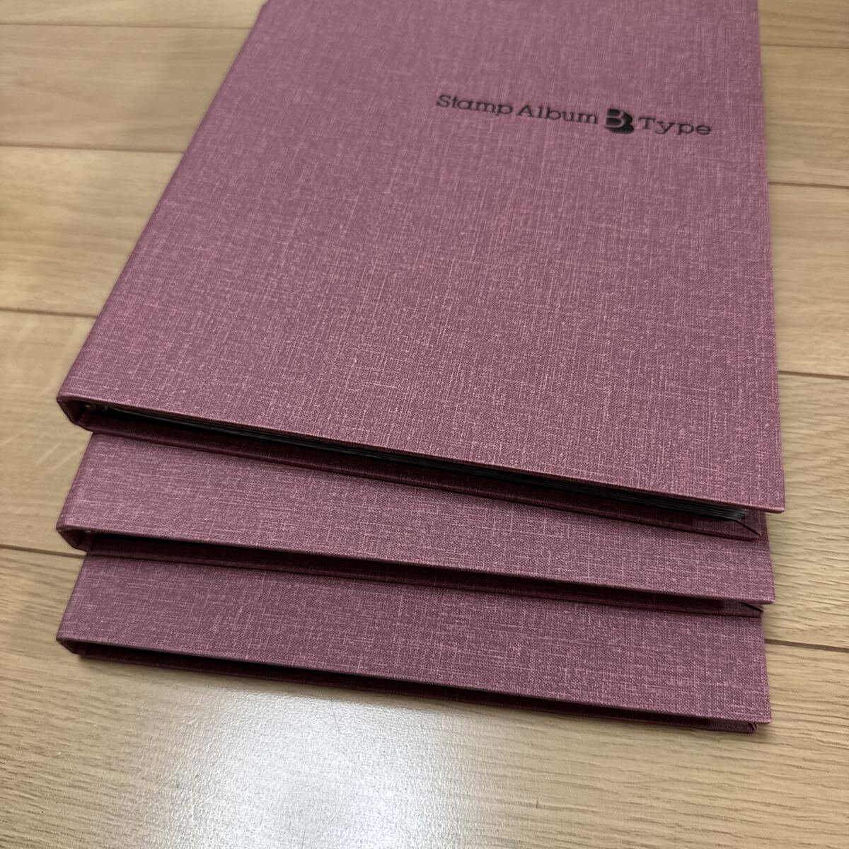  stock книжка штамп альбом марка место хранения для te-ji-SB-32 красный 3 шт. суммировать картон 12 листов 24 страница 6 уровень 