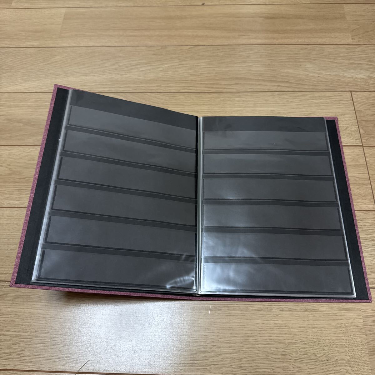  stock книжка штамп альбом марка место хранения для te-ji-SB-32 красный 3 шт. суммировать картон 12 листов 24 страница 6 уровень 