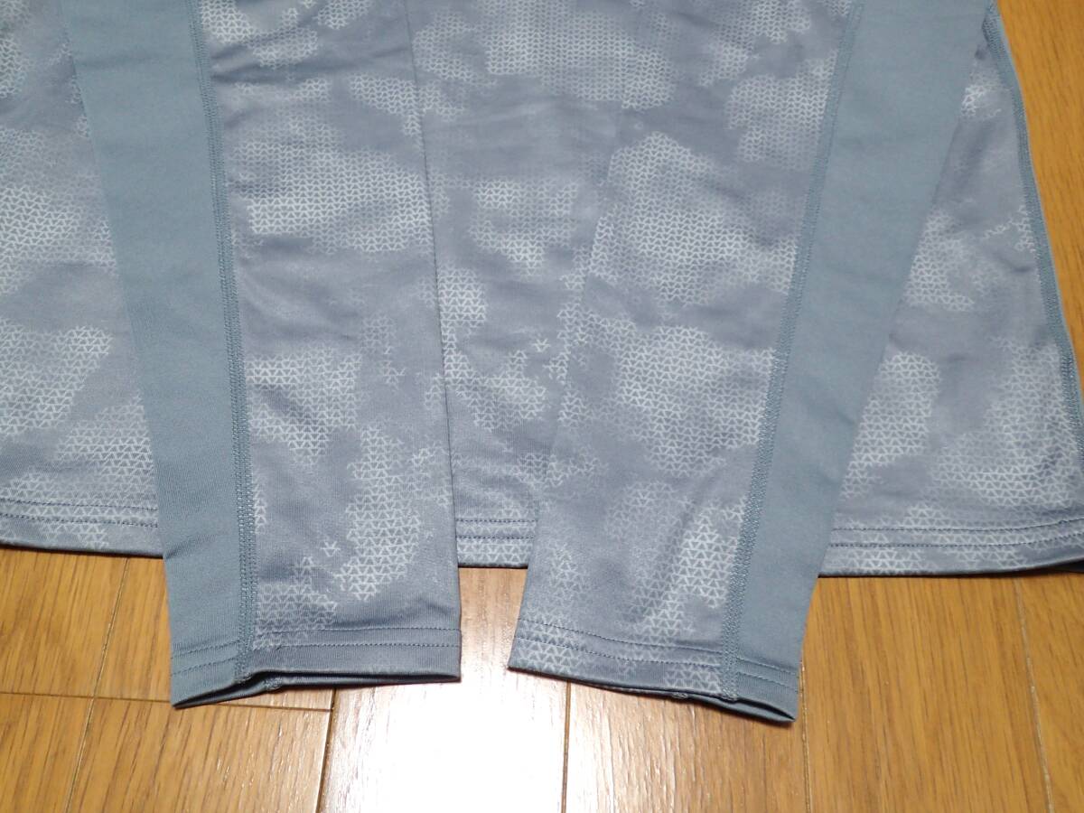 ☆UNDER ARMOUR　☆アンダーアーマー　☆トレーニングウエア　☆ゴルフ　☆インナーウエア　☆モックネックプルオーバー　☆グレー　☆M_画像6