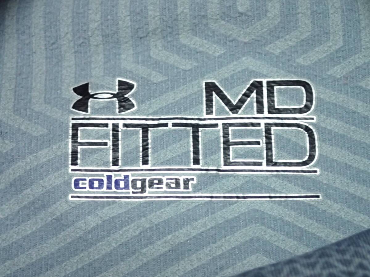 ☆UNDER ARMOUR　☆アンダーアーマー　☆トレーニングウエア　☆ゴルフ　☆インナーウエア　☆モックネックプルオーバー　☆グレー　☆M_画像8