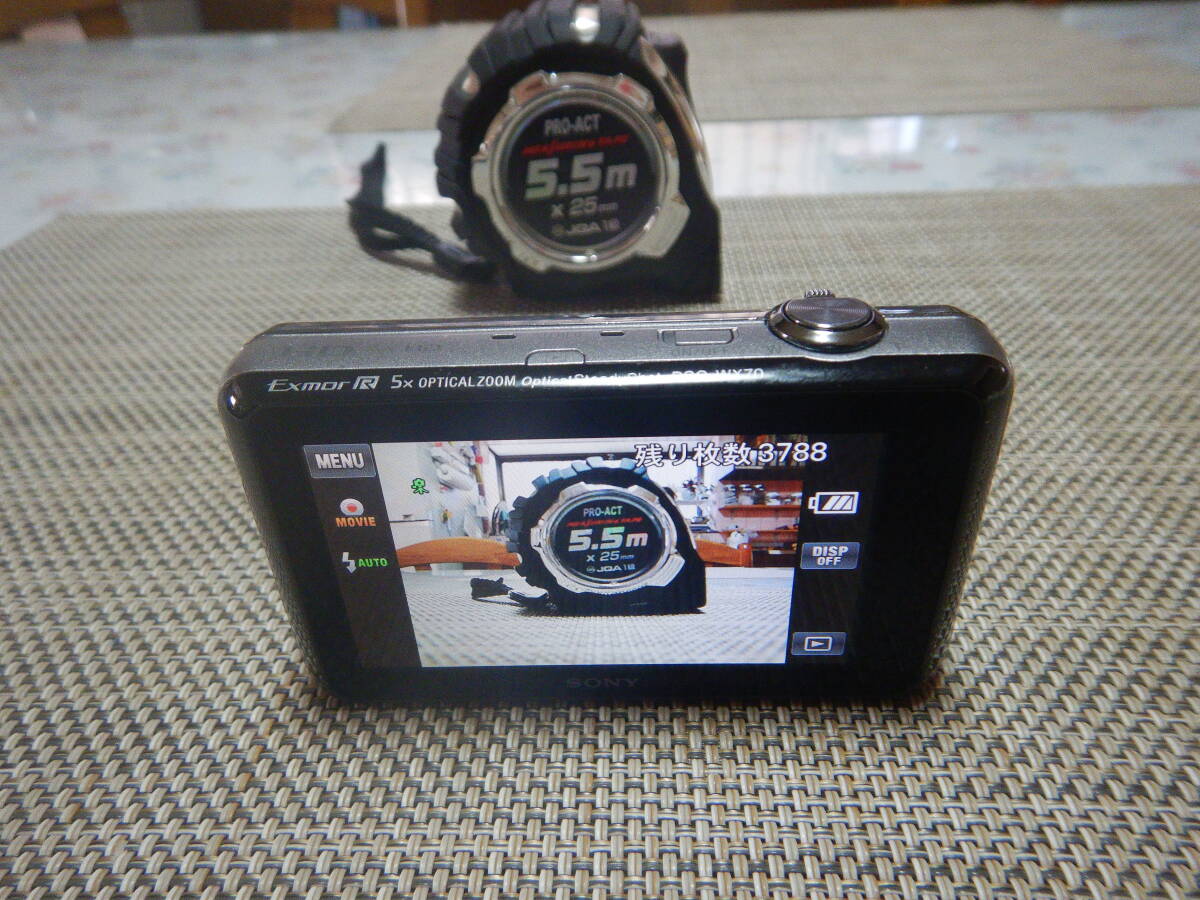 ソニーサイバーショット　DSC-WX70_画像6
